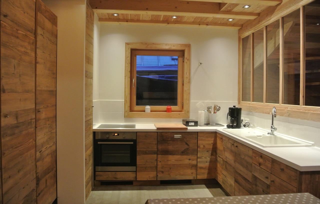 Villa Odalys Chalet Le Pure Altitude Valloire Exterior foto