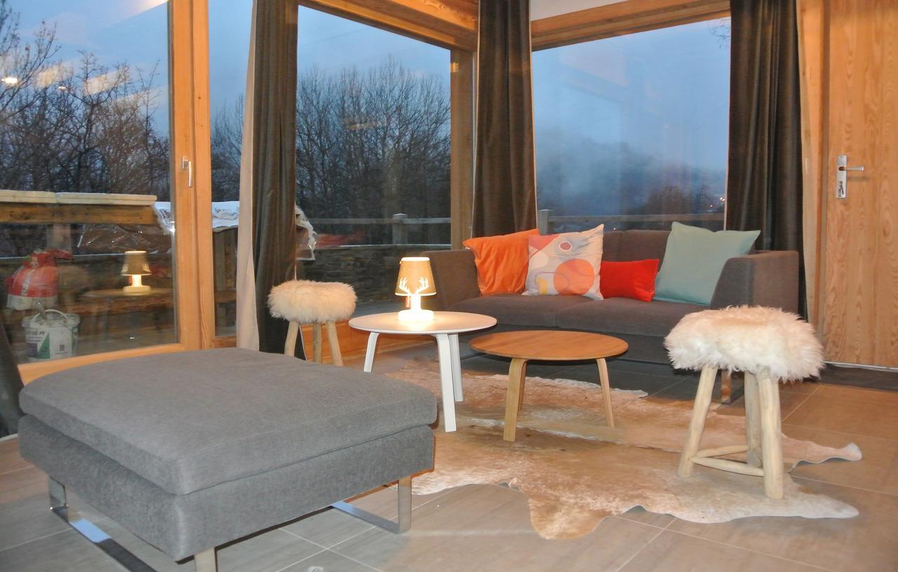 Villa Odalys Chalet Le Pure Altitude Valloire Exterior foto